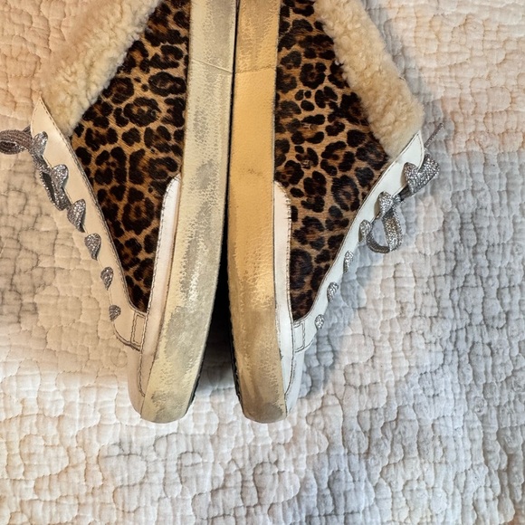 GGDB/SSTAR White and Leopard Print Shoes - Picture 16 of 17